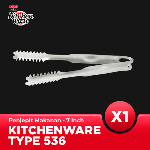 [EZO.9000068] Bagus Kitchenware Penjepit Makanan 7" Tipe 536