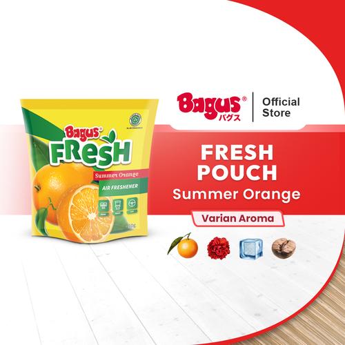 [EZO.9000110] Bagus FRESH Air Freshener Pouch 50 g - Summer Orange