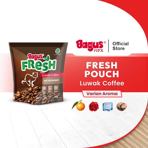[EZO.9000111] Bagus FRESH Air Freshener Pouch 50 g - Luwak Coffee