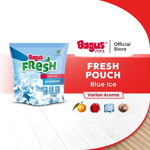 [EZO.9000112] Bagus FRESH Air Freshener Pouch 50 g - Blue Ice