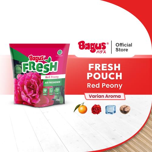 [EZO.9000113] Bagus FRESH Air Freshener Pouch 50 g - Red Peony