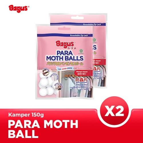 [EZO.9000126] Twin Pack Bagus Para Moth Balls 150 gr