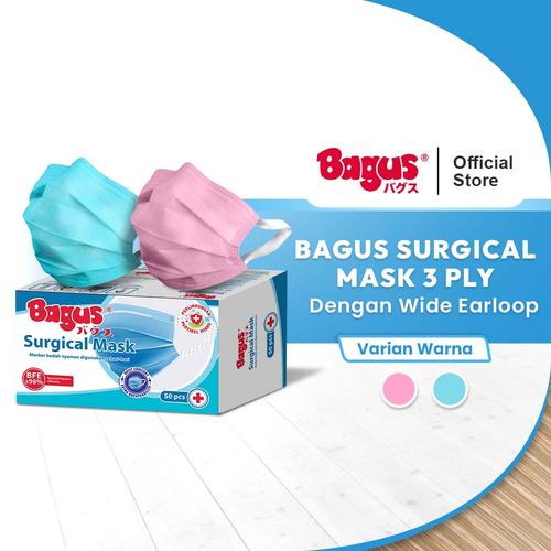 [EZO.9000132] Bagus Masker Sehari-hari - 1 Box Isi 50 pcs