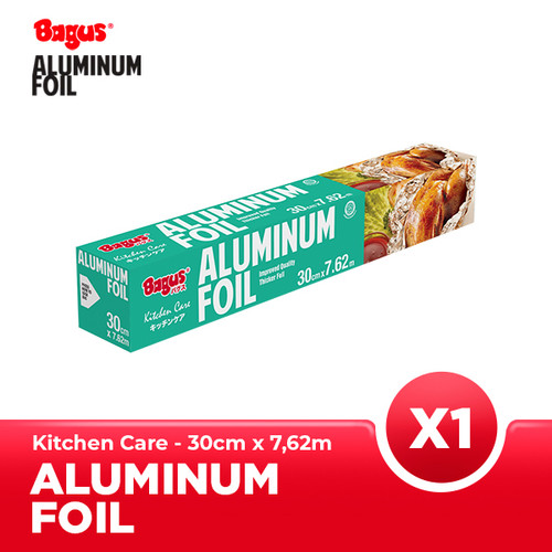 [EZO.9000135] Bagus Aluminium Foil Refill - 30 cm x 7.62 m -