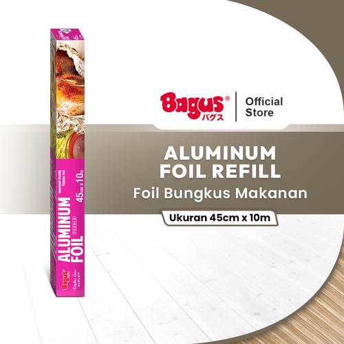 [EZO.9000136] Bagus Aluminium Foil Box - 45 cm x 10 m -