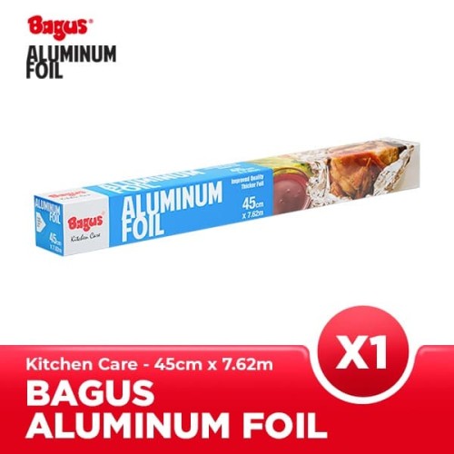 [EZO.9000137] Bagus Aluminium Foil Box - 45 cm x 7.62 m -