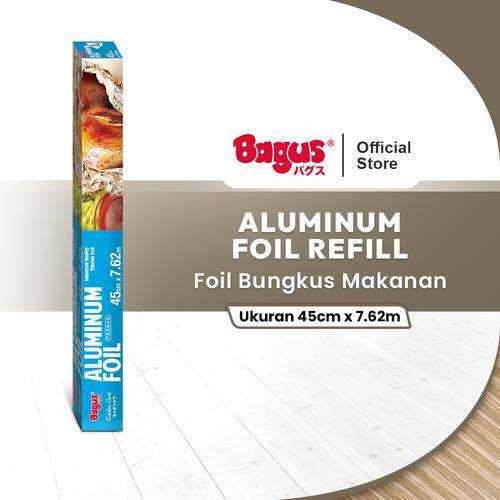 [EZO.9000137] Bagus Aluminium Foil Box - 45 cm x 7.62 m -