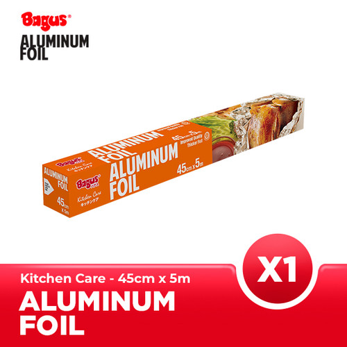 [EZO.9000138] Bagus Aluminium Foil Box - 45 cm x 5 m