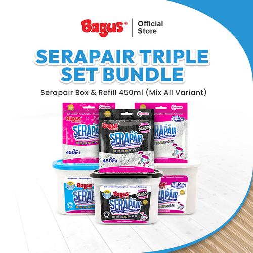 [EZO.9000165] Bagus Serapair Triple SET Bundle