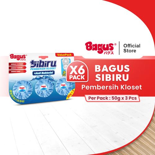 [EZO.9000170] [MINI PACKS] Bagus Sibiru 50 Gr x 2 (Pembersih Kloset) - isi 6 pcs