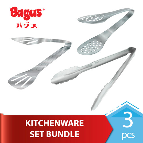 [EZO.9000178] Bagus Kitchenware Penjepit Makanan set A