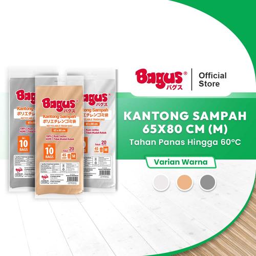 [EZO.9000185] [Triple Packs] Bagus Kantong Sampah M 10 Uk. 65 cm x 80 cm (45 L)