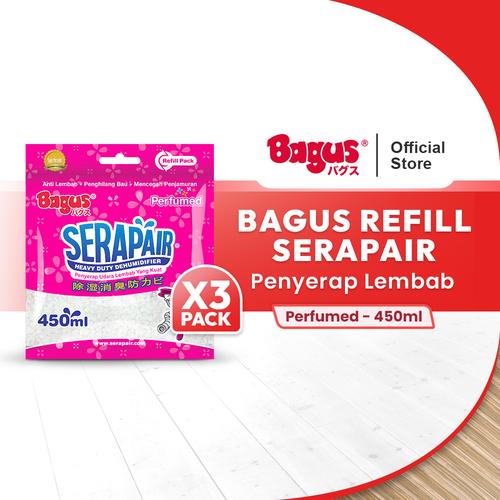 [EZO.9000187] [Triple Bundle] Bagus Serapair Refill 450 ml Perfumed