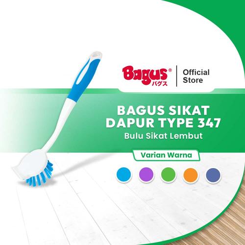 [EZO.9000200] Bagus Sikat Peralatan Dapur (Dish Brush) tipe 347