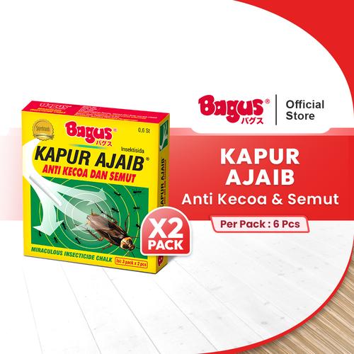 [EZO.9000217] TWIN PACK - Bagus Kapur Ajaib 6's