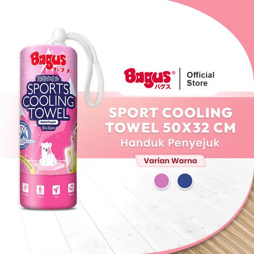 [EZO.9000372] Bagus Sport Cooling Towel Pink Kecil