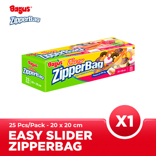 [EZO.9000251] Bagus Easy ZipperBag 20 CM X 20 CM 25's