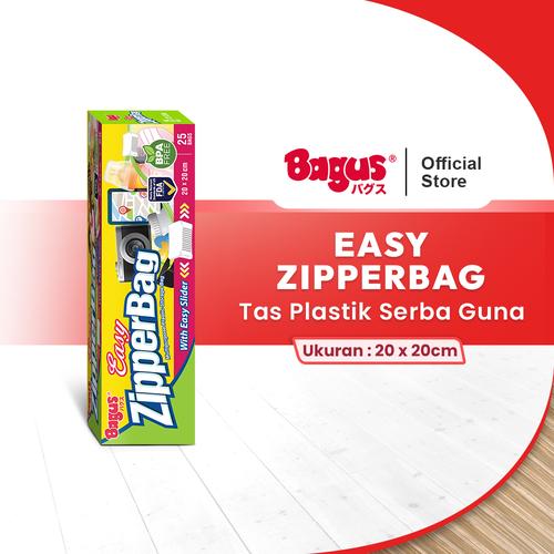 [EZO.9000251] Bagus Easy ZipperBag 20 CM X 20 CM 25's