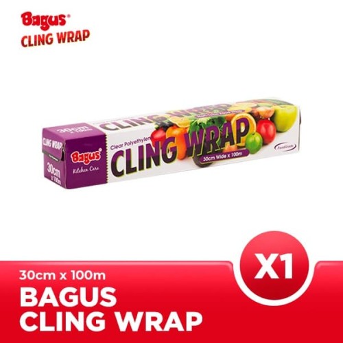 [EZO.9000257] Bagus Cling Wrap Box (30 CM X 100 M) [Polyethylene / Non-PVC]
