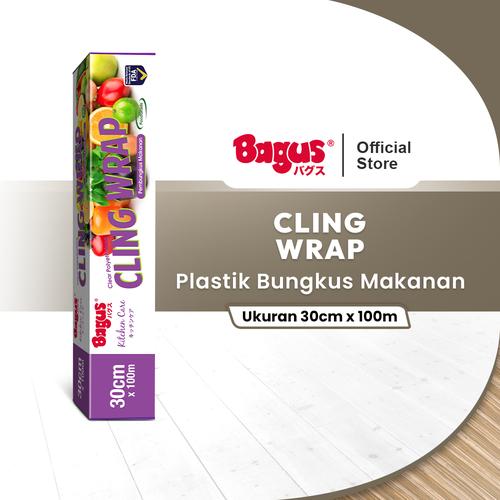 [EZO.9000257] Bagus Cling Wrap Box (30 CM X 100 M) [Polyethylene / Non-PVC]