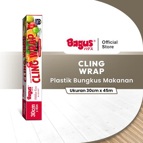[EZO.9000258] Bagus Cling Wrap Box (30 CM X 45 M) [Polyethylene / Non-PVC]