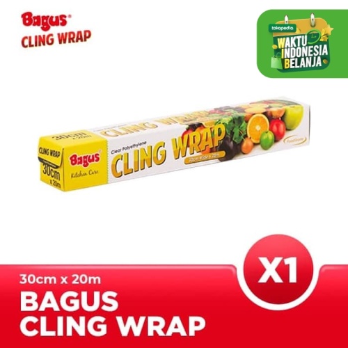[EZO.9000260] Bagus Cling Wrap Box (30 CM X 20 M) [Polyethylene / Non-PVC]