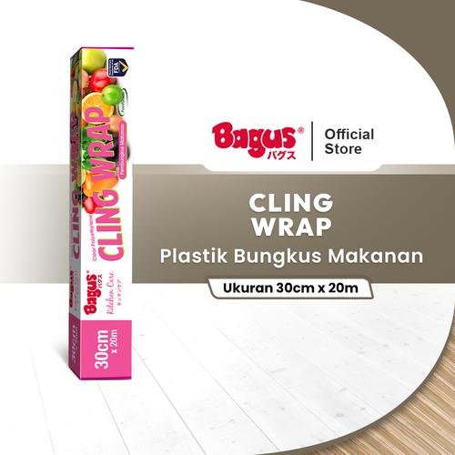[EZO.9000260] Bagus Cling Wrap Box (30 CM X 20 M) [Polyethylene / Non-PVC]