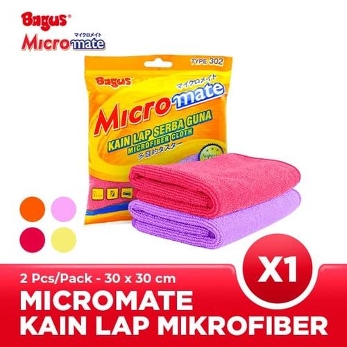 [EZO.9000272] Bagus Micromate Kain Lap Serbaguna 2's Tipe 302 (30 X 30 Cm)