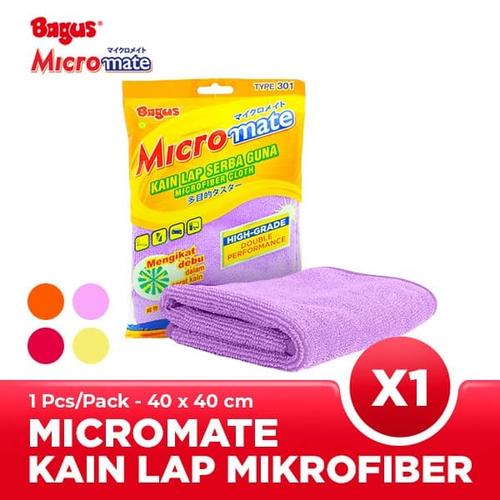 [EZO.9000273] Bagus Micromate Kain Lap Serbaguna 1's Tipe 301 (40 X 40 Cm)