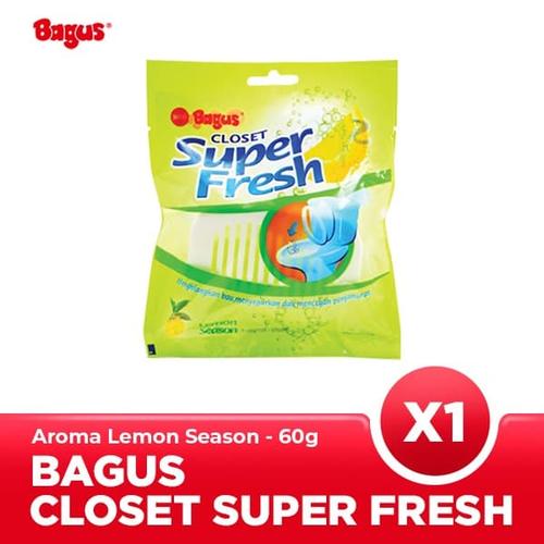 [EZO.9000275] Bagus Closet Super Fresh Lemon Season 60 gr