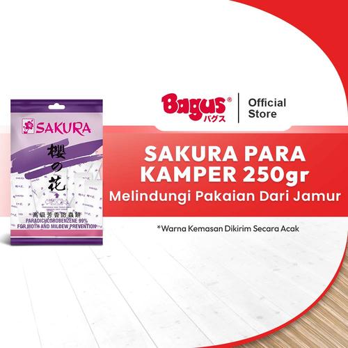 [EZO.9000286] Sakura Para Kamper 250 gr - Warna Kemasan Random