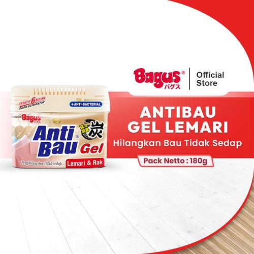 [EZO.9000297] Bagus Anti Bau Gel Lemari & Rak 180 gr