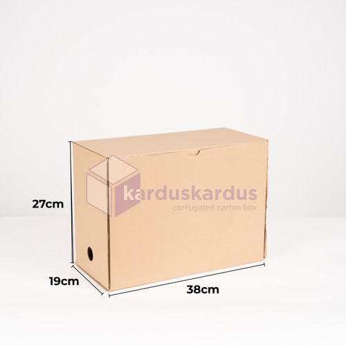 [EZO.9100004] Kardus Arsip I Box File I Kotak Arsip (38 x 18 x 27)