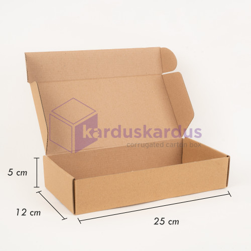 [EZO.9100020] Kardus Diecut Pizza Polos - 25x12x5 TERMURAH