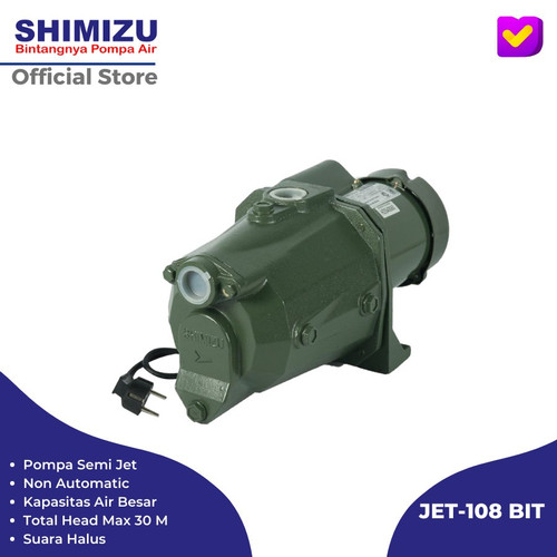[EZO.5300003] Shimizu Water Pump JET-108 BIT