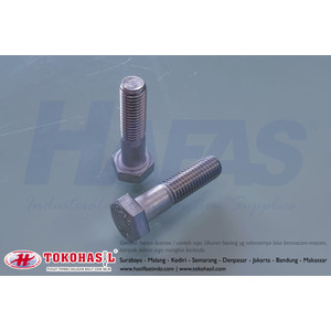 [EZR.2300086] Baut Stainless Steel M12 x 70 - P1.75, HALF (A2 / SUS304)