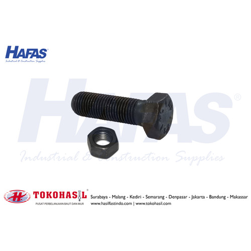 [EZR.2300102] Baut & Mur Baja Inchi_ HT B/N 8.8 UNF 1/2 x 1 1/4" - 20T