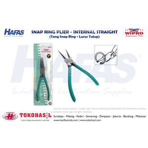 [EZR.2300130] Tang Snap Ring 7" inch (Lurus tutup / Internal straight) - WIPRO