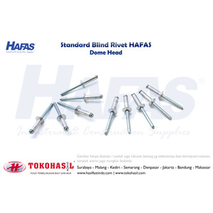 [EZR.2300363] Blind Rivet M 4,8 x 12 [5,5 - 7,5] | Paku Rivet - 100 pcs