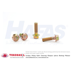 [EZR.2300426] Flange Bolt M12 x 110 - P1.25, HALF | Baut