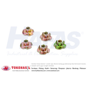 [EZR.2300617] Tee Nut / Mur Cakar M10 - P1.50 (kuning)