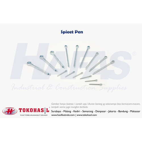 [EZR.2300723] Spleet Pen (Cotter Pin) 1/4 x 3"