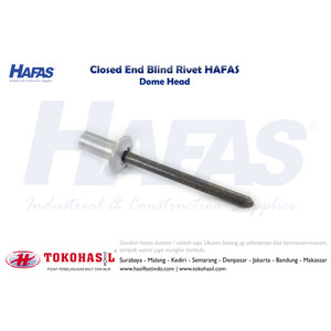 [EZR.2300748] Blind Rivet Closed End M 3,2 x 10 mm [2,8 - 4,8] / Paku Rivet