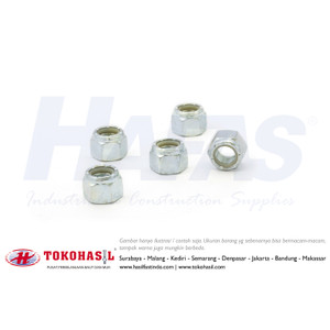 [EZR.2301284] Nylon Nut / Mur Nylon 1" - 8T (putih)