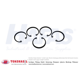 [EZR.2301305] Snap Ring [ H ] M55 - hitam