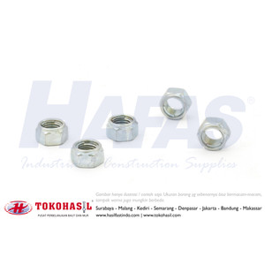 [EZR.2301324] Self Lock Nut M14 - P1.50 (putih)