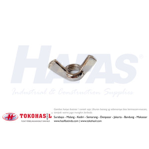 [EZR.2301357] Wing Nut Cold Heading M3 - Nikel