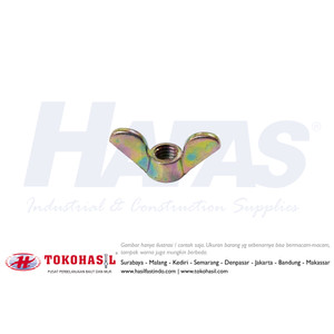 [EZR.2301362] Wing Nut Cor M10, P1.50 - Kuning