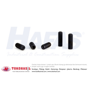 [EZR.2301381] Hex Socket Set Screw / Baut L Tanam 1/2x1 1/4 - 12T (12.9)