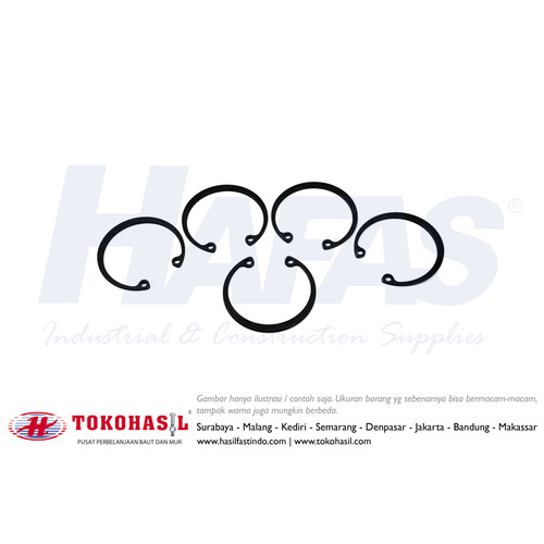 [EZR.2301504] Snap Ring [ H ] M24 / M 24 - Hitam